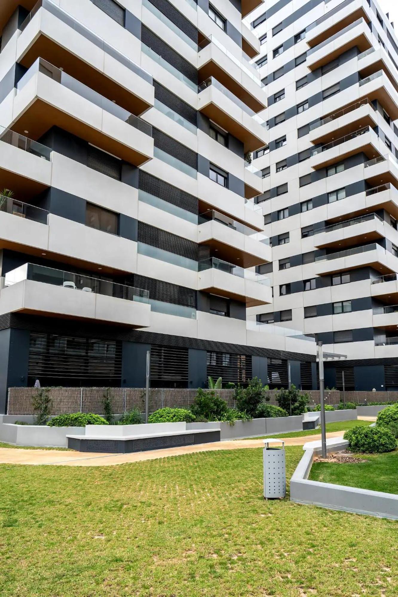 Werentvlc - Espectacular Duplex Terraza Y Piscina Apartment Валенсия Екстериор снимка